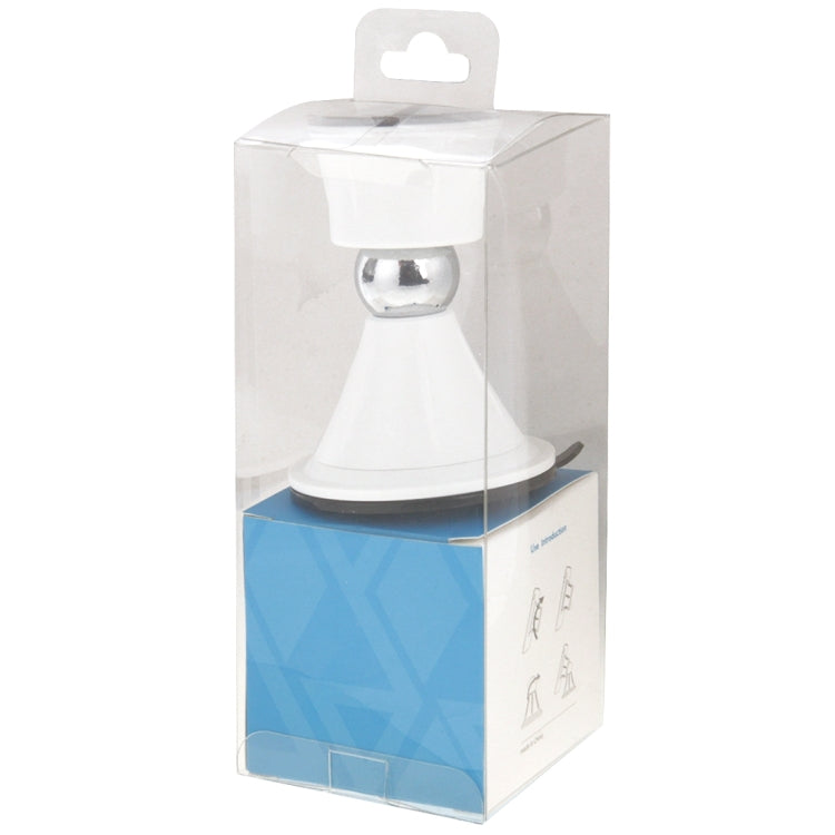 Funnel Style Double Suction Cup Magnet 360 Degrees Mini Car Holder for iPhone 6s & 6s Plus, iPhone 6 & 6 Plus, Galaxy S6 edge+ / S6, HTC, Sony