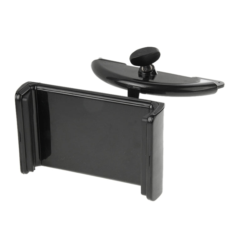 2 in 1 360 Degrees Rotating Car Mobile Phone Holder Install on Vehicle CD Player Disk Slot Tablet Holder Stand Mount, For iPhone, Galaxy, Sony, Lenovo, HTC, Huawei, and other Smartphones and 7.0 inch Tablet(Black)