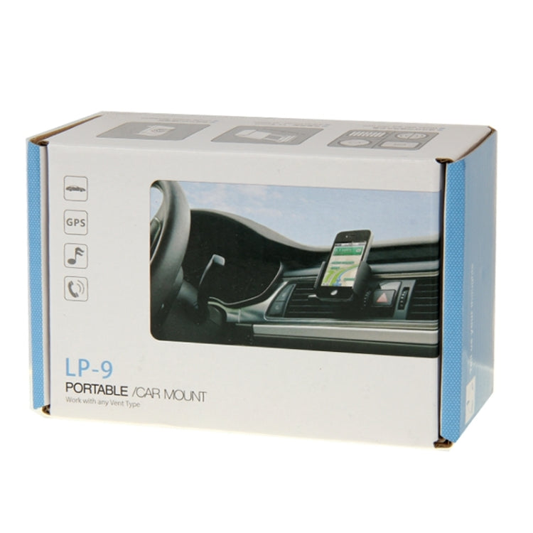 360 Degrees Rotating Air Vent Car Mount Holder, For iPhone, Galaxy, Sony, Lenovo, HTC, Huawei, and other Smartphones(Black)