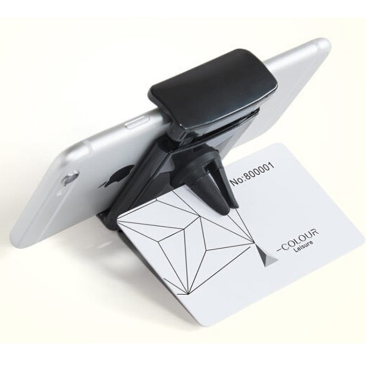 360 Degrees Rotating Air Vent Car Mount Holder, For iPhone, Galaxy, Sony, Lenovo, HTC, Huawei, and other Smartphones(Black)