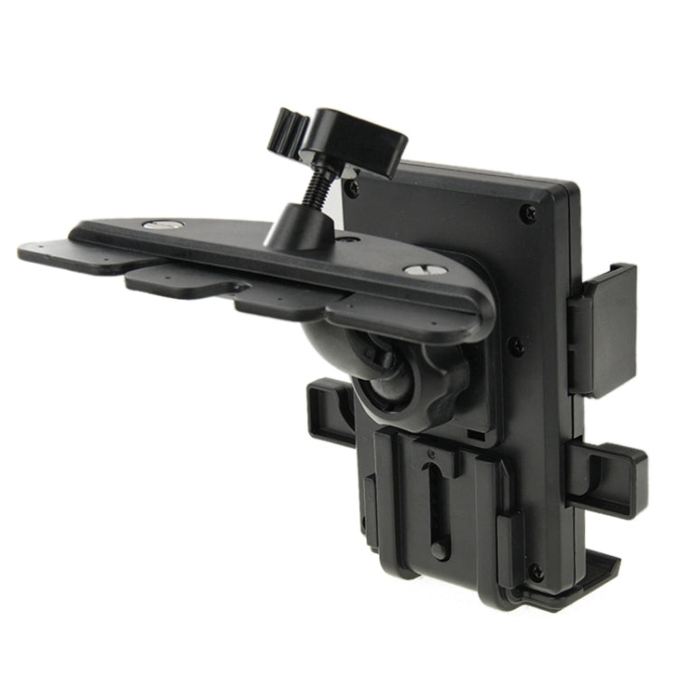 360 Degrees Rotating Car Mobile Phone Holder Install on Vehicle CD Player Disk Slot Stand Mount, For iPhone, Galaxy, Sony, Lenovo, HTC, Huawei, and other Smartphones