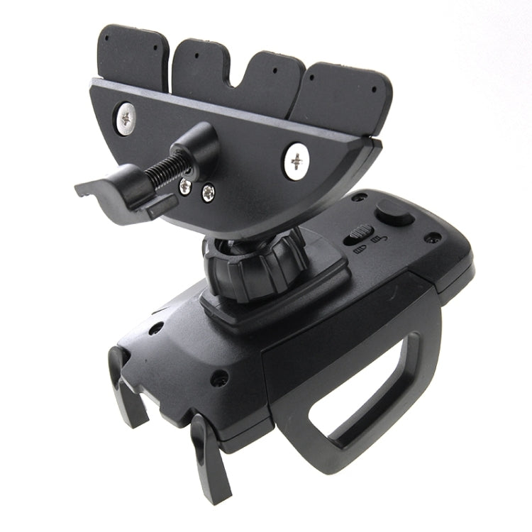 360 Degrees Rotating Car Mobile Phone Holder Install on Vehicle CD Player Disk Slot Stand Mount, Clip Size: 50mm-105mm, For iPhone, Galaxy, Sony, Lenovo, HTC, Huawei, and other Smartphones