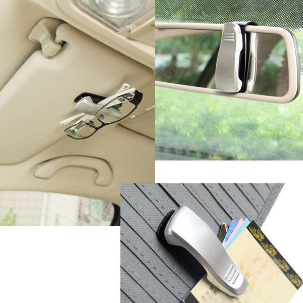 Car Sunglasses & Eyeglasses ABS Holder Clip