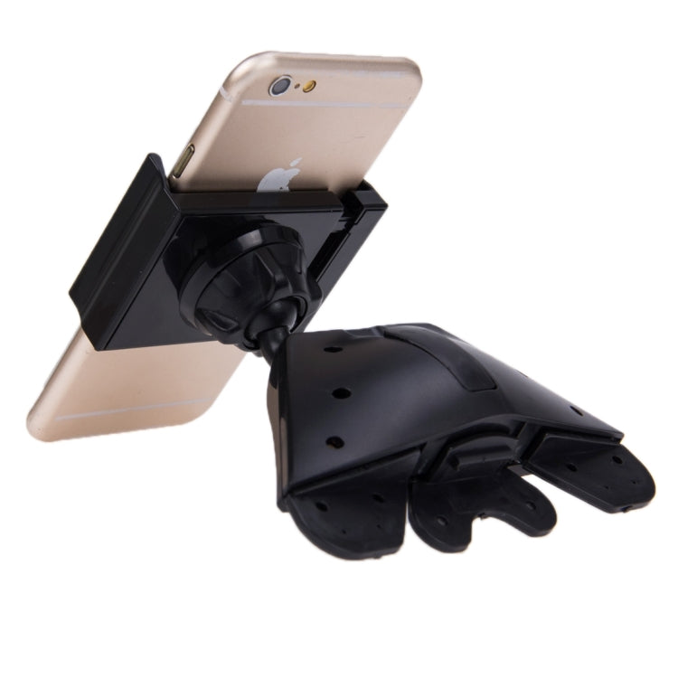 360 Degree Rotatable Universal Car CD Slot Phone Holder Stand Mount, For iPhone, Galaxy, Huawei, Xiaomi, Lenovo, Sony, LG, HTC and Other Smartphones