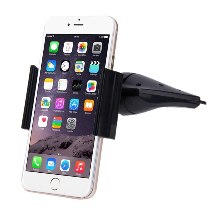 360 Degree Rotatable Universal Car CD Slot Phone Holder Stand Mount, For iPhone, Galaxy, Huawei, Xiaomi, Lenovo, Sony, LG, HTC and Other Smartphones