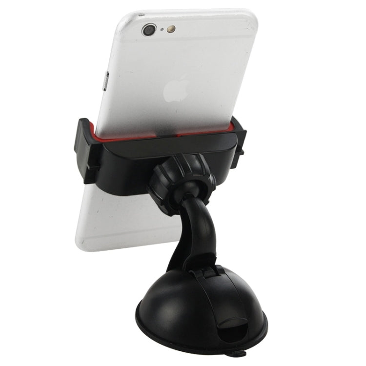 360 Degree Rotation Design Super Suction Cup Car Mount Holder, For iPhone, Galaxy, Sony, Lenovo, HTC, Huawei, and other Smartphones of Width as 6.3cm-9cm Mobile Phone