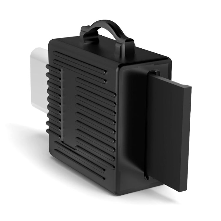 YAOMAISI Q24 2 in 1 Toolbox Shape Type-C Metal Memory Card Reader, Support TF Card