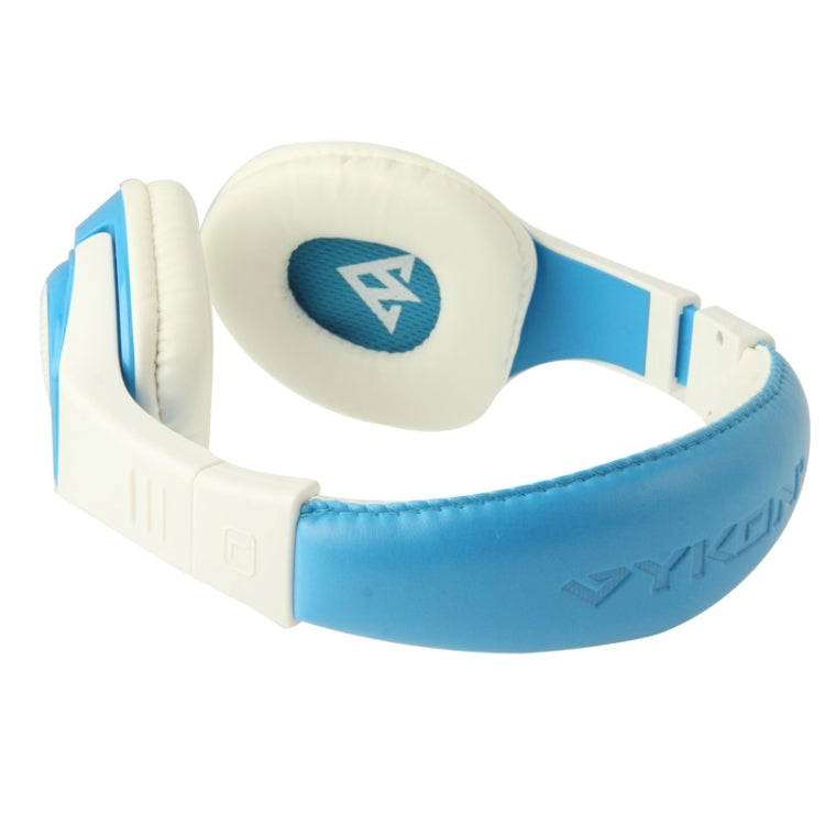 Universal Stereo Headset with MIC for All Audio Devices, Cable Length: 1.2m (White + Blue)