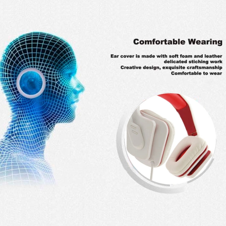 Universal USB Plug Stereo Headset with Mic for Computer, Cable Length: 2m