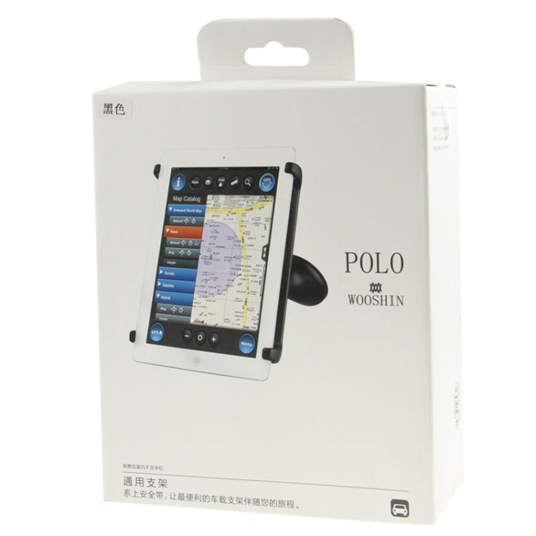 Universal 360 Degrees Rotation Suction Cup Car Mount Holder for New iPad / iPad 2 / 4 / Air / Air 2 / iPad mini / mini 2 Retina / iPad touch / Others Tablet PC(Black)