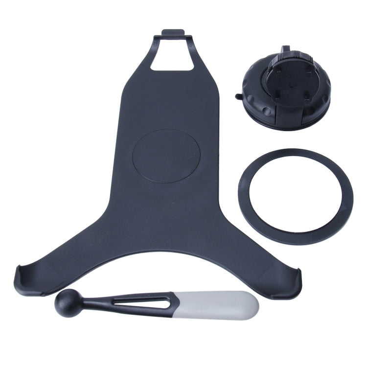 360 Degree Rotation Double-used Suction Cup Holder / Rear Seat Holder, For iPad Air / Air 2(Black)