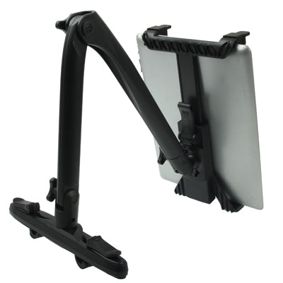 Universal Car Mount Bracket Back Car Seat Holder for New iPad (iPad 3) / iPad 2 / iPad / Galaxy Tab / 7-10 inch Tablet PC, Support 360 Degree Rotation(Black)
