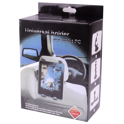 360 Degree Rotation Universal Vehicle Rear Seat Holder, For iPad 4 / New iPad / iPad 2 / P6800 / P6200 / P3100 / All Tablet PC(Black)
