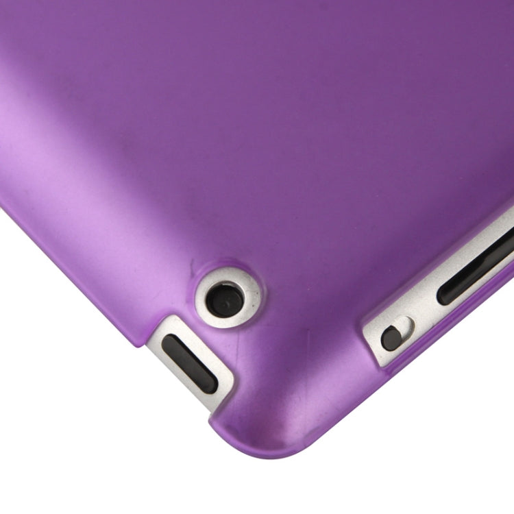 270 Degree Rotation Scrub Translucent Plastic Case with Adjustable Holder for iPad 4 / New iPad (iPad 3),