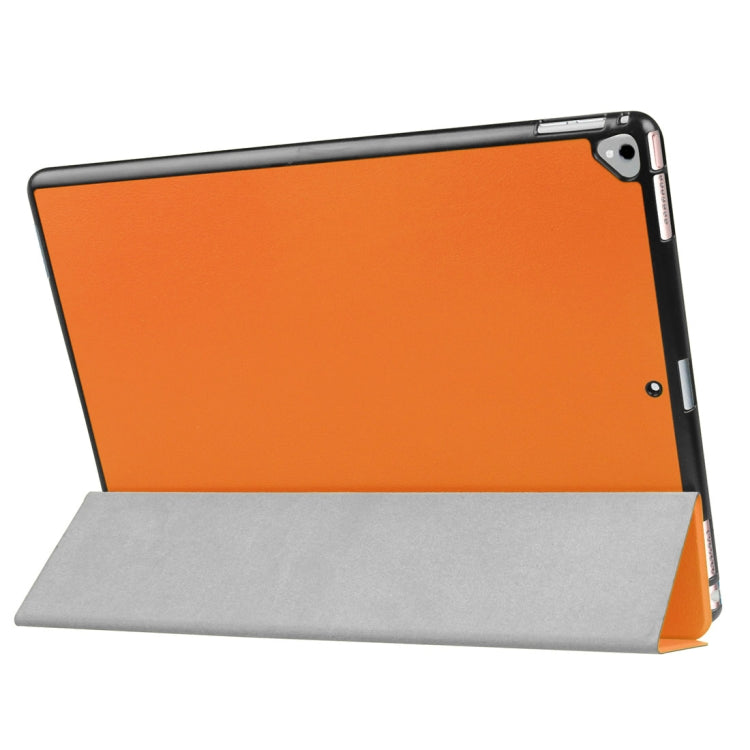 Custer Texture Horizontal Flip Smart Leather Case with 3-folding Holder & Sleep / Wake-up Function for iPad Pro 12.9 inch 2017 / 2015