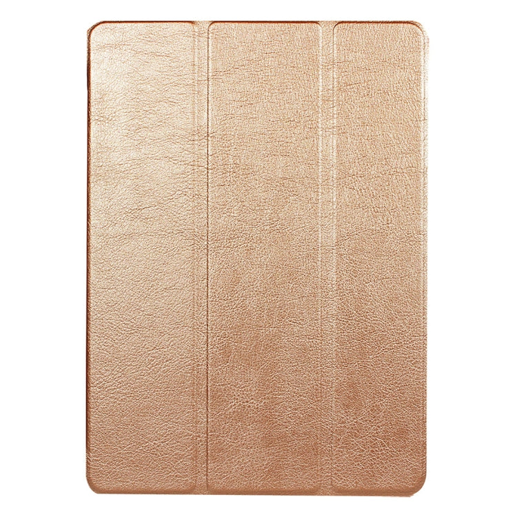 Custer Texture Horizontal Flip Smart Leather Case with 3-folding Holder & Sleep / Wake-up Function for iPad Pro 12.9 inch 2017 / 2015