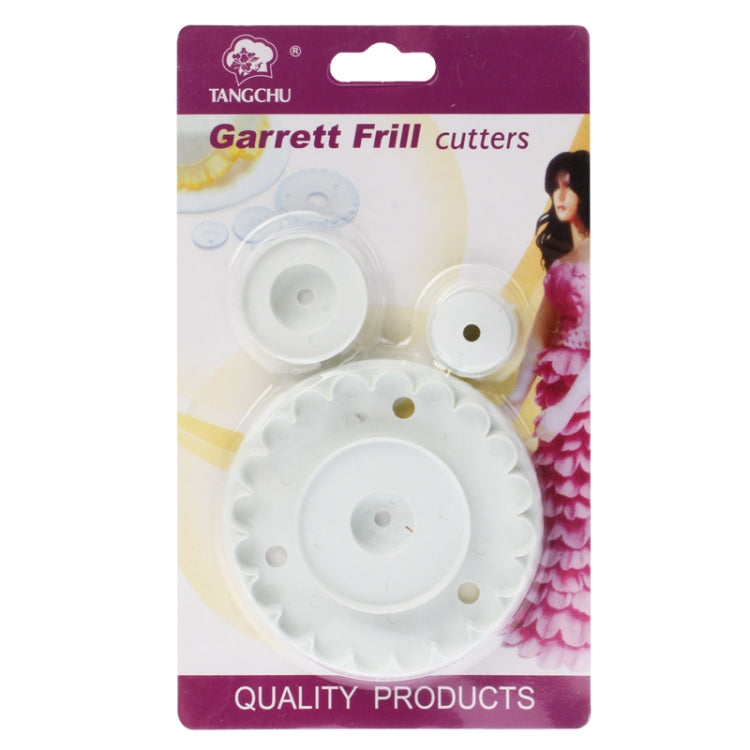 Garrett Frill Cutter (3pcs in one packaging, the price is for 3pcs)(White)