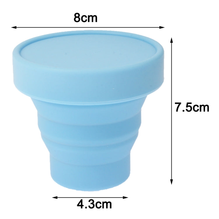 170ml Silicone Telescopic Cup Portable Folding Travel Cup