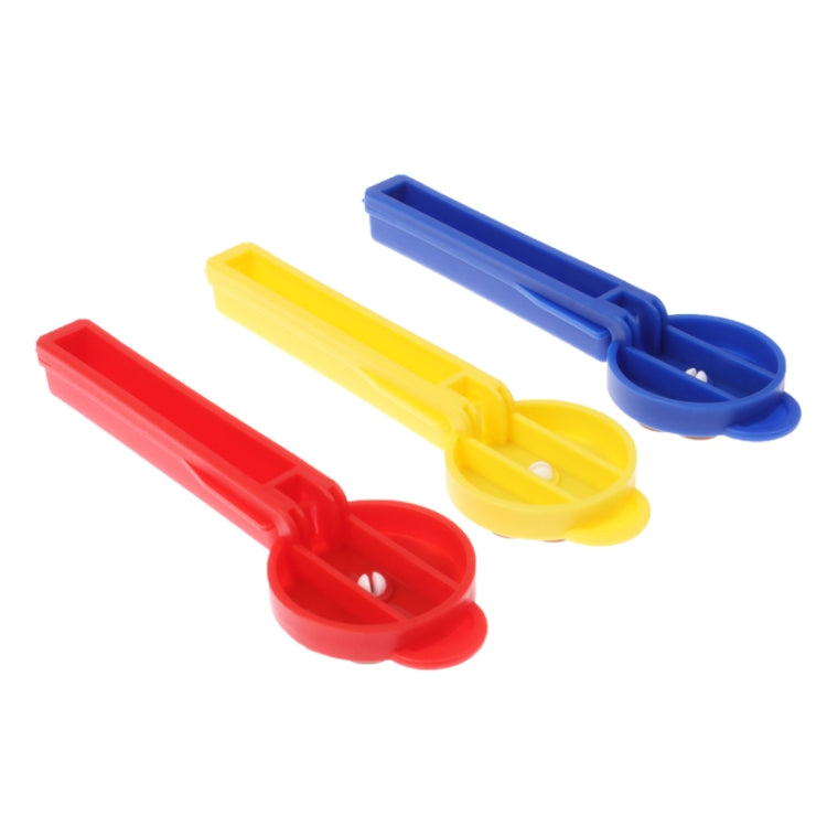 3 PCS Date Label Food Storage Bag Sealing Clips Sealer Food Clip (Random Color Delivery)