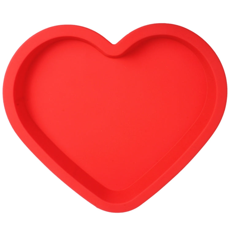 Heart Shape Silica Cake Mold (Random Color Delivery)