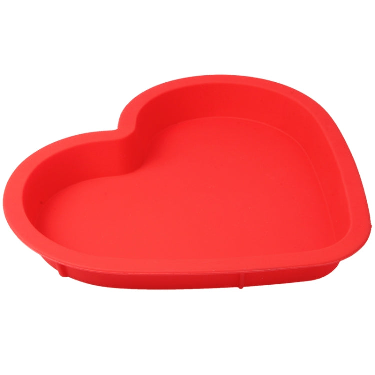Heart Shape Silica Cake Mold (Random Color Delivery)