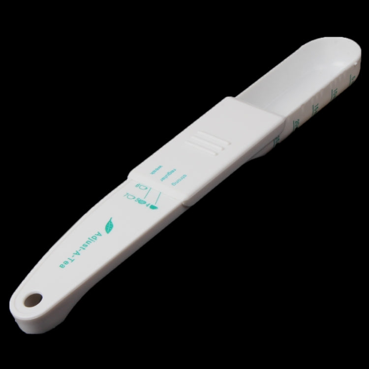 Kitchen Item Adjustable Measure Tea Spoon(White)