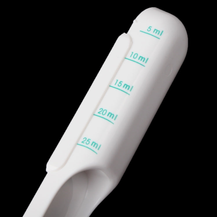 Kitchen Item Adjustable Measure Tea Spoon(White)