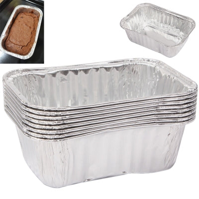 Disposable Aluminum Foil Cake & Bread Mold (8pcs in one packaging, the price is for 8pcs)