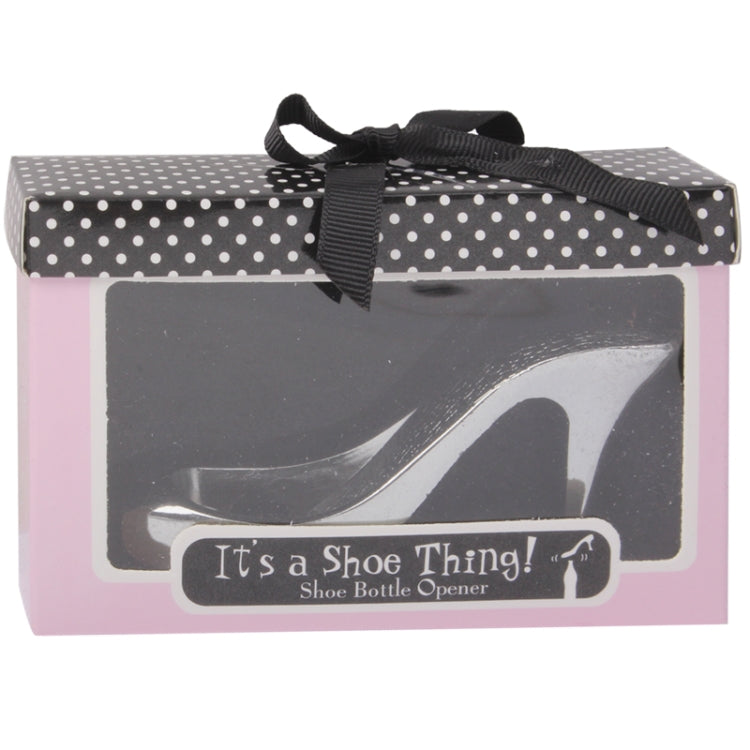 Fashion Wedding Gift High-heeled Shoe Design Wine Bottle Opener