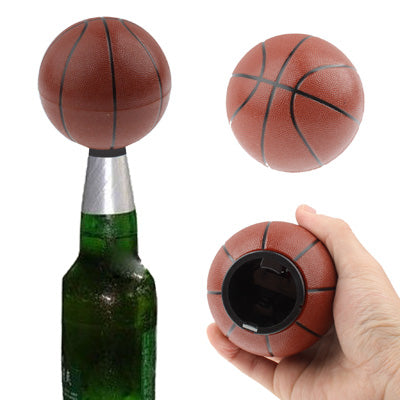 Basketball Style Automatic Bottle Opener(Brown)