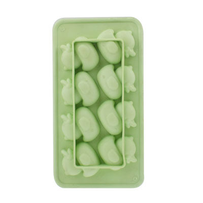Silicone Duck Shape Party Ice Cube Tray (Random Color Delivery)