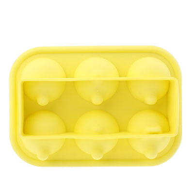 Silicone Mr.P Face Expression Ice Cube Tray (Random Color Delivery)