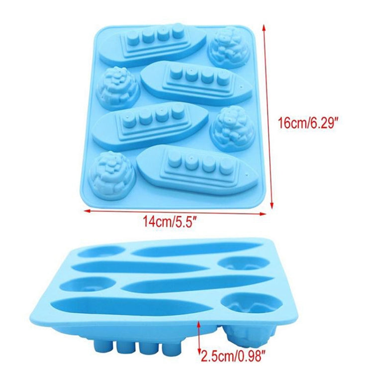 Titanic & Iceberg Ice Cube Tray (Random Color Delivery)