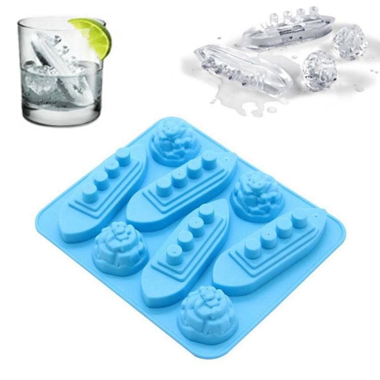 Titanic & Iceberg Ice Cube Tray (Random Color Delivery)
