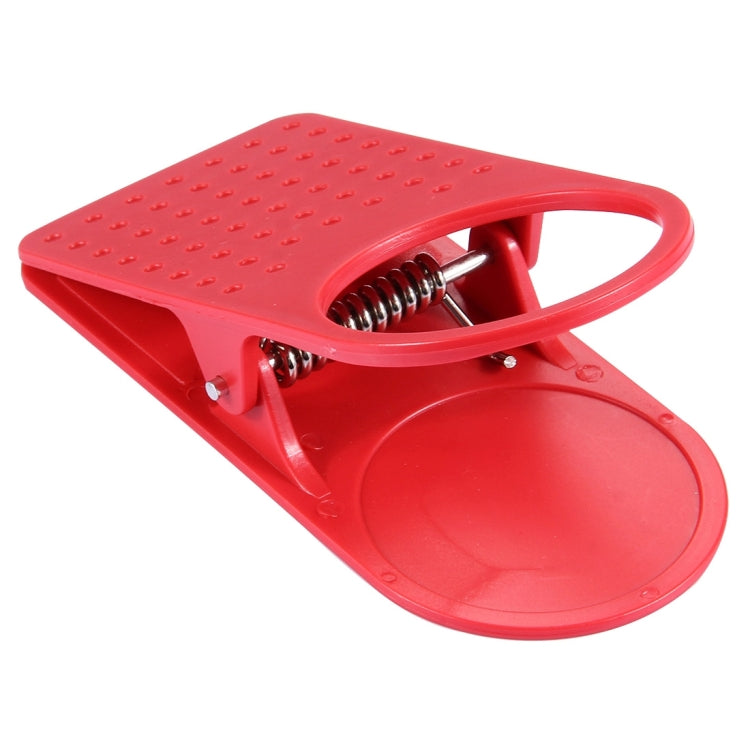 Home / Office Table Glass Clip / Desk Cup Holder, Color Random Delivery