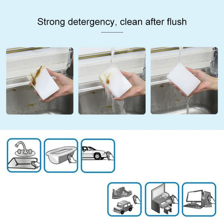 10 PCS Magic Sponge Eraser / Multi-functional Sponge for Cleaning / Washing(White)