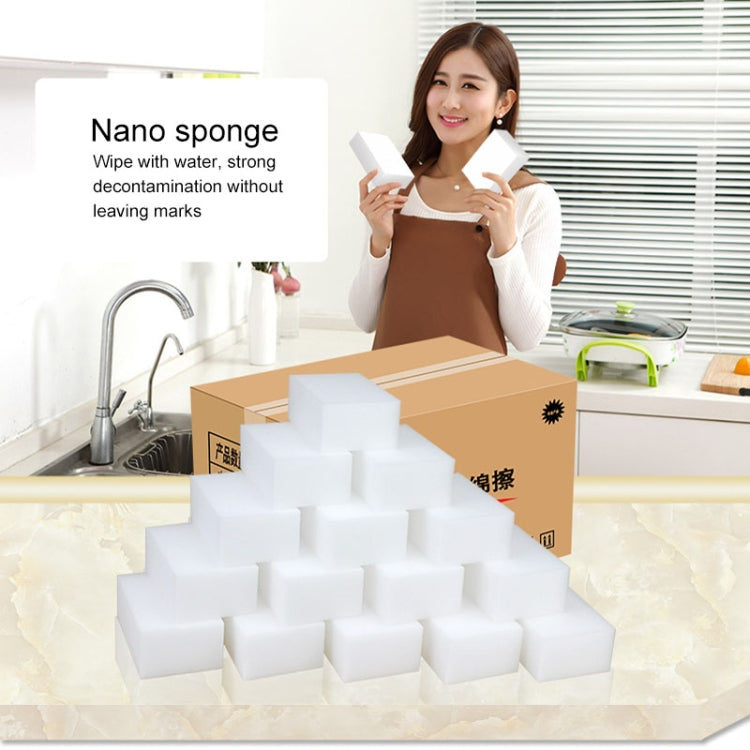 10 PCS Magic Sponge Eraser / Multi-functional Sponge for Cleaning / Washing(White)
