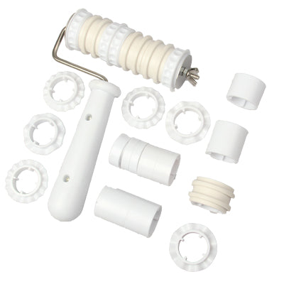 Fondant Ribbon Cutter Embosser Roller Sugar Craft Set