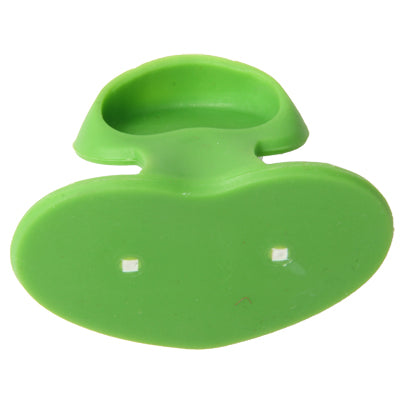 Mini Silicone Magnetic Heat Insulation Clip Finger Guard Protection Kitchen Tool (Green)
