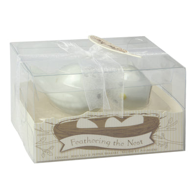 2 pcs Pair of Ceramic Magpie Style Caster Creative Condiment Bottles