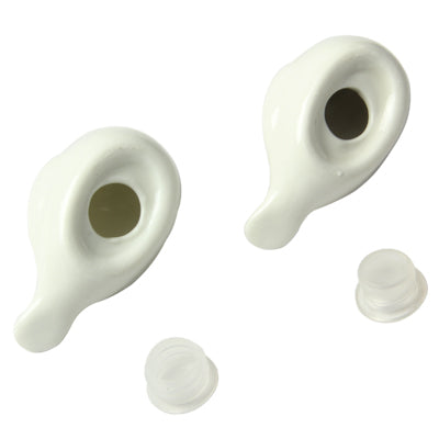 2 pcs Pair of Ceramic Bird Style Caster Creative Condiment Bottles