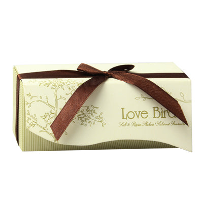 2 pcs Pair of Ceramic Bird Style Caster Creative Condiment Bottles