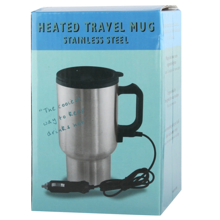 Heated Travel Mug Stainless Steel