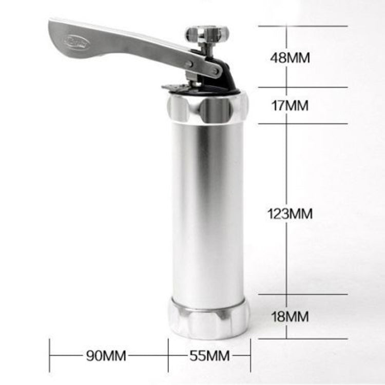 Biscotti Biscuit Maker with 20 Moulds(Grey)