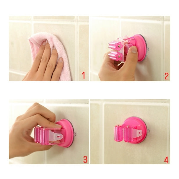 Magic Not Perforated Mop Rack, Random Color Delivery