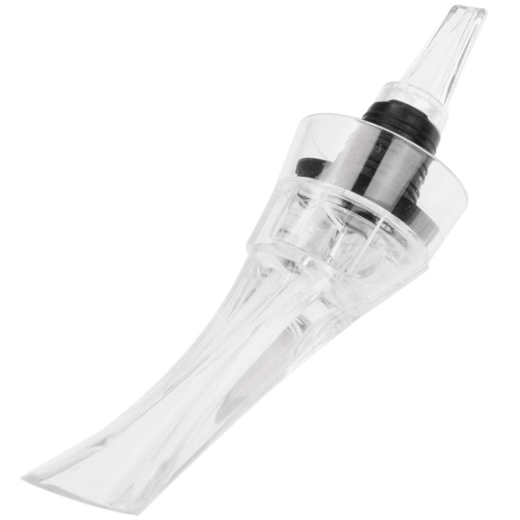 Fashion Olecranon Wine Pourer/Rapid Decanter(Transparent)