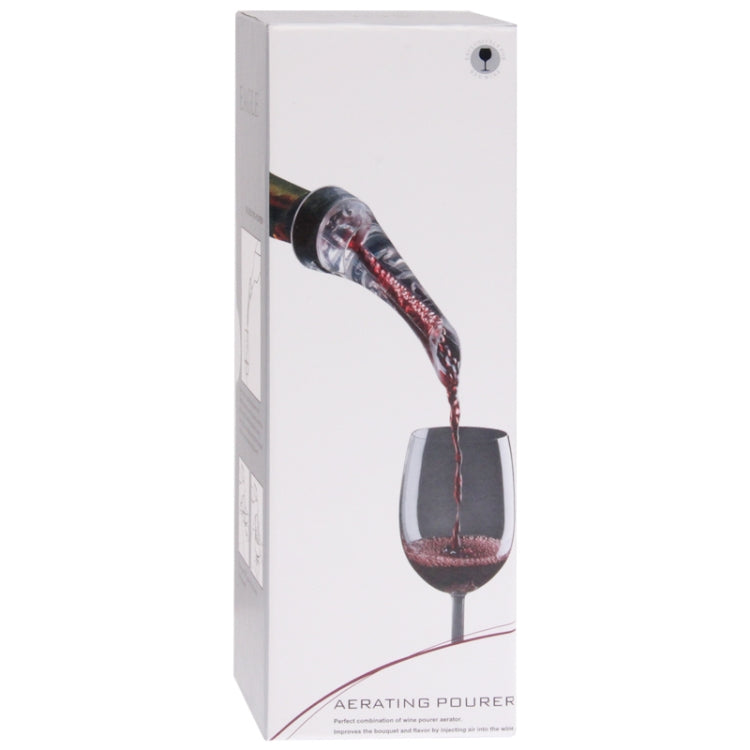 Fashion Olecranon Wine Pourer/Rapid Decanter(Transparent)