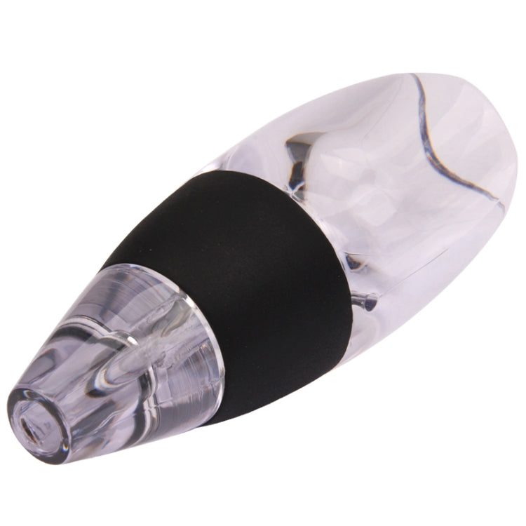 Magic Decanter Essential Aerator Sediment Filter with LED Induction for Red Wine(Transparent)