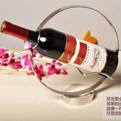 Stainless Steel Red Wine Rack,Size:27x25x9cm