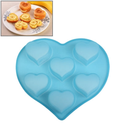Heart Style Silica Gel Fondant Cake Mold